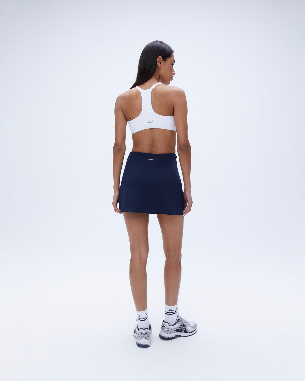 Navy Blue Adanola A-line Mini Skirt | SCZOVU846