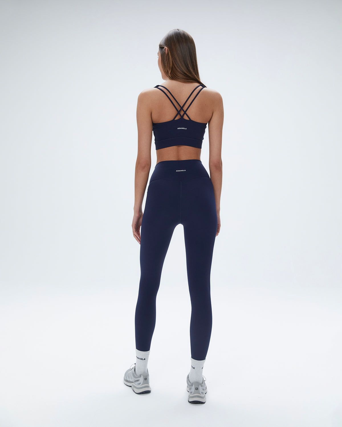 Navy Blue Adanola Ultimate Leggings | JRFTIW703