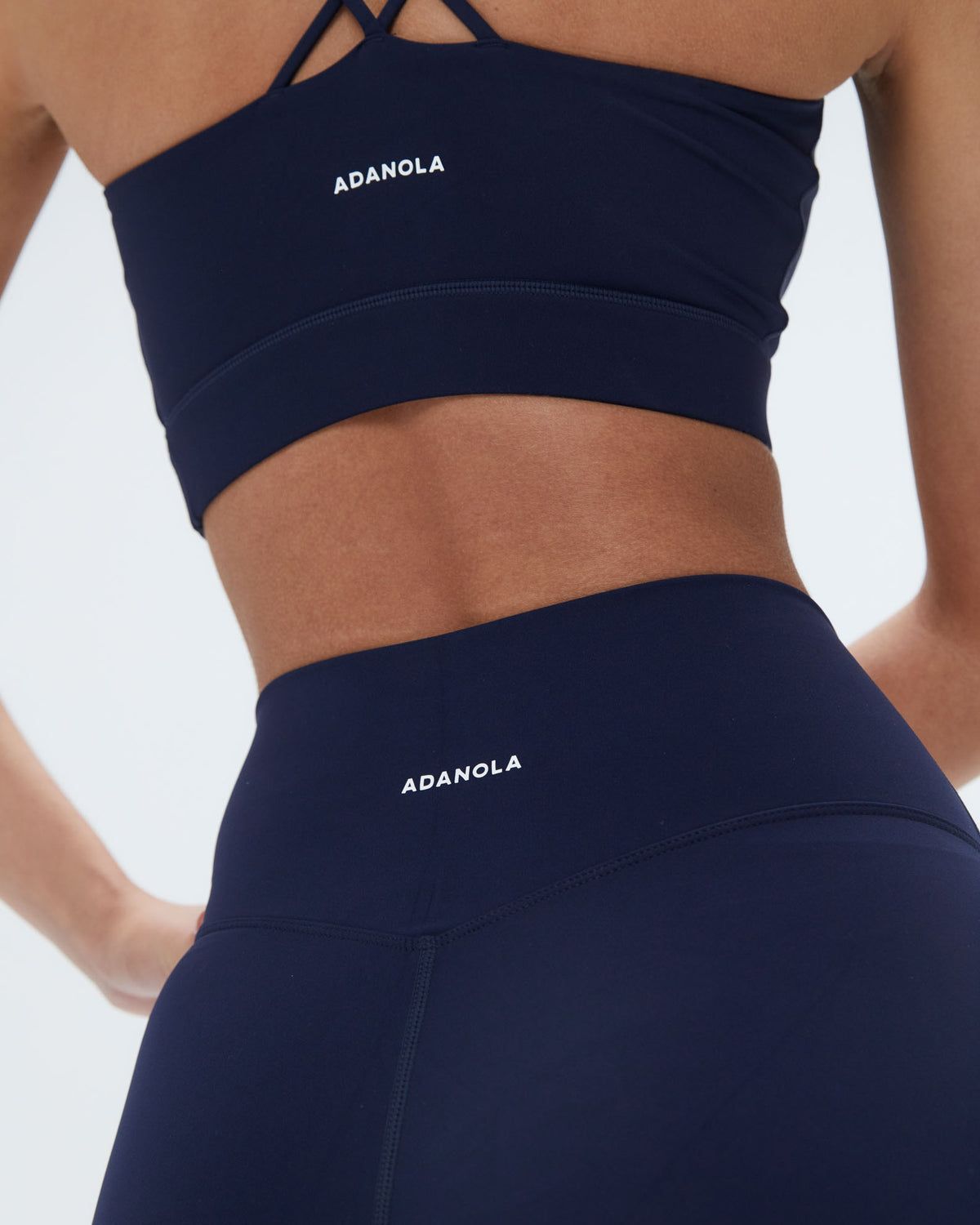 Navy Blue Adanola Ultimate Leggings | JRFTIW703