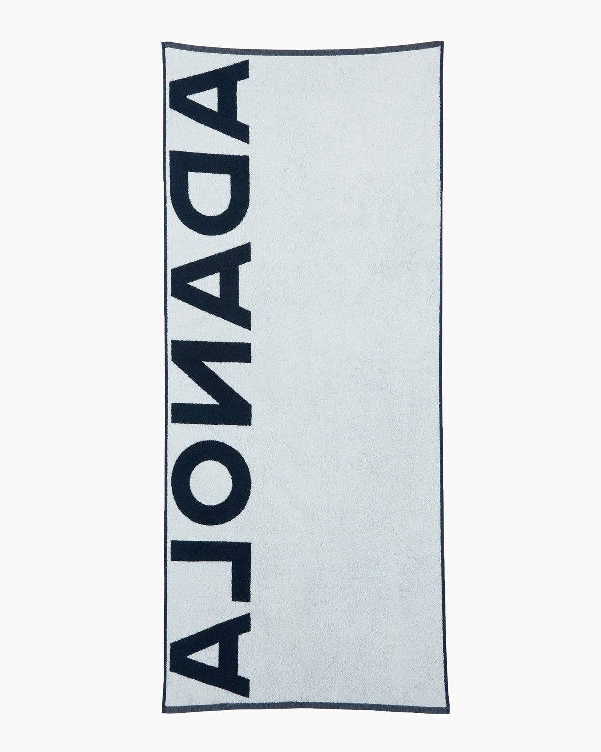 Navy / White Adanola Branded Towel | VDGMHX753