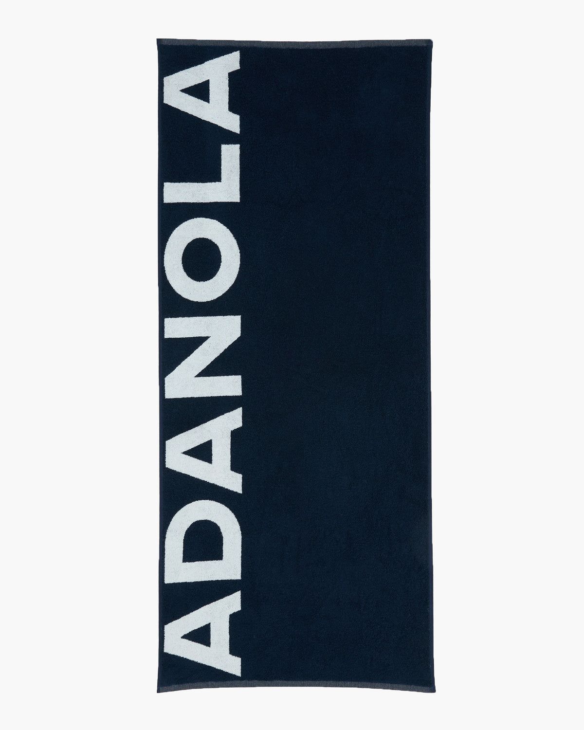 Navy / White Adanola Branded Towel | VDGMHX753