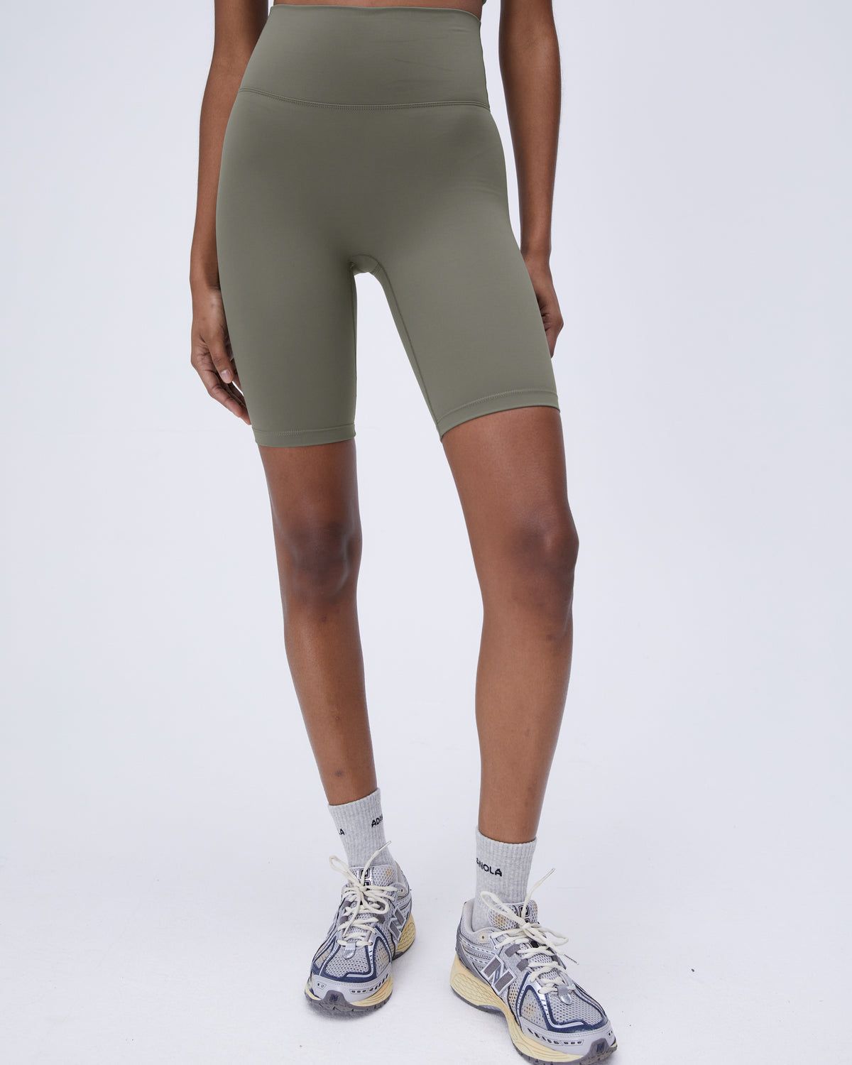 Olive Green Adanola Ultimate Bike Shorts | KSUBFN523