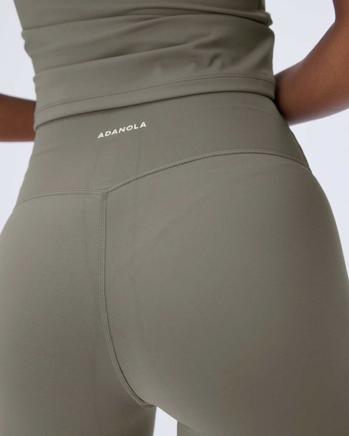 Olive Green Adanola Ultimate Crop Shorts | IGAZPD287