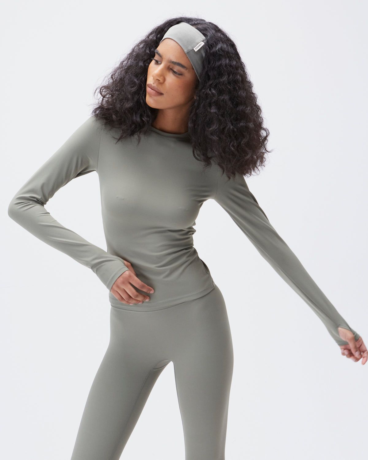Olive Green Adanola Ultimate Long Sleeve Top | LDENYM470