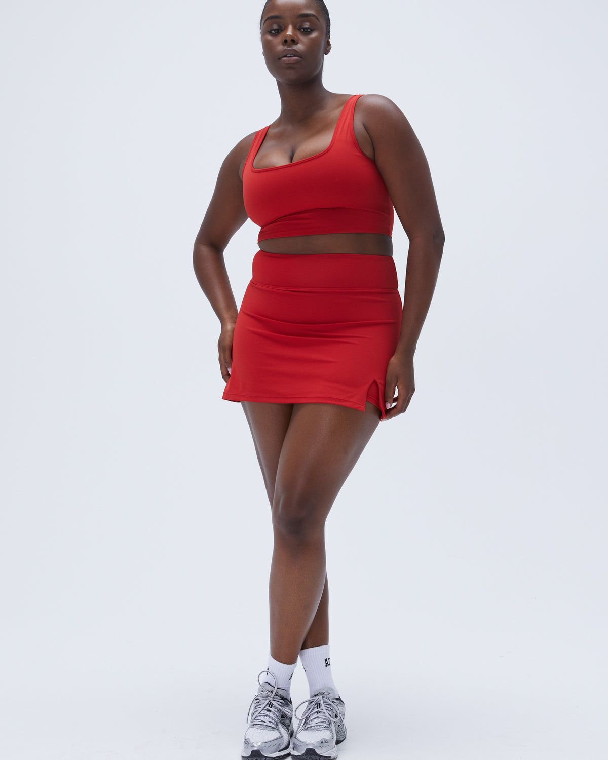 Red Adanola A-line Mini Skirt | MFZQVW421