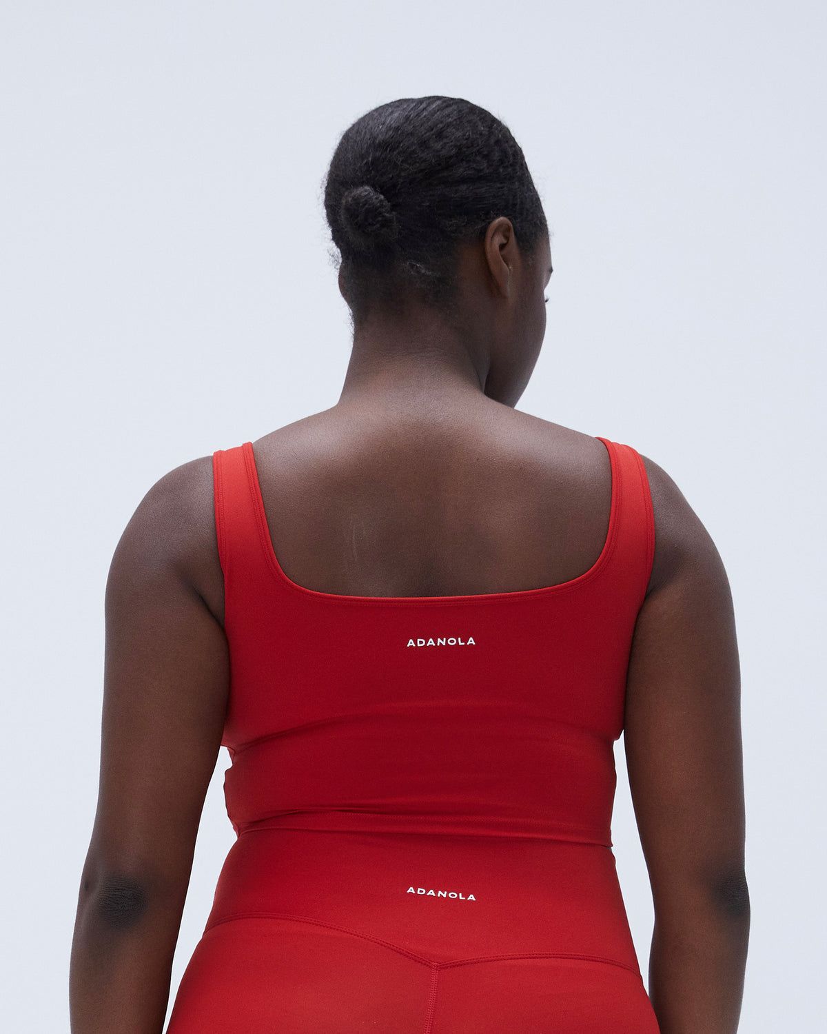 Red Adanola Ultimate Square Neck Bra | IQPNKG420