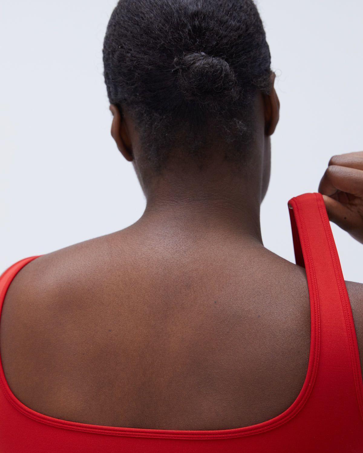 Red Adanola Ultimate Square Neck Bra | IQPNKG420