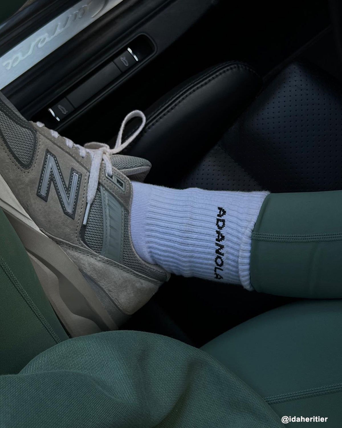 White Adanola Socks | FQHIMO421