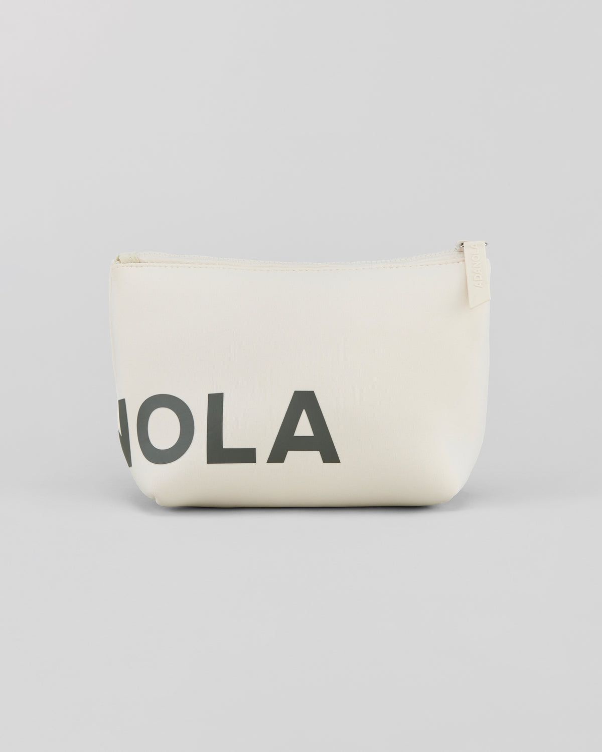White / Olive Green Adanola Travel Pouch | ETJGXC346