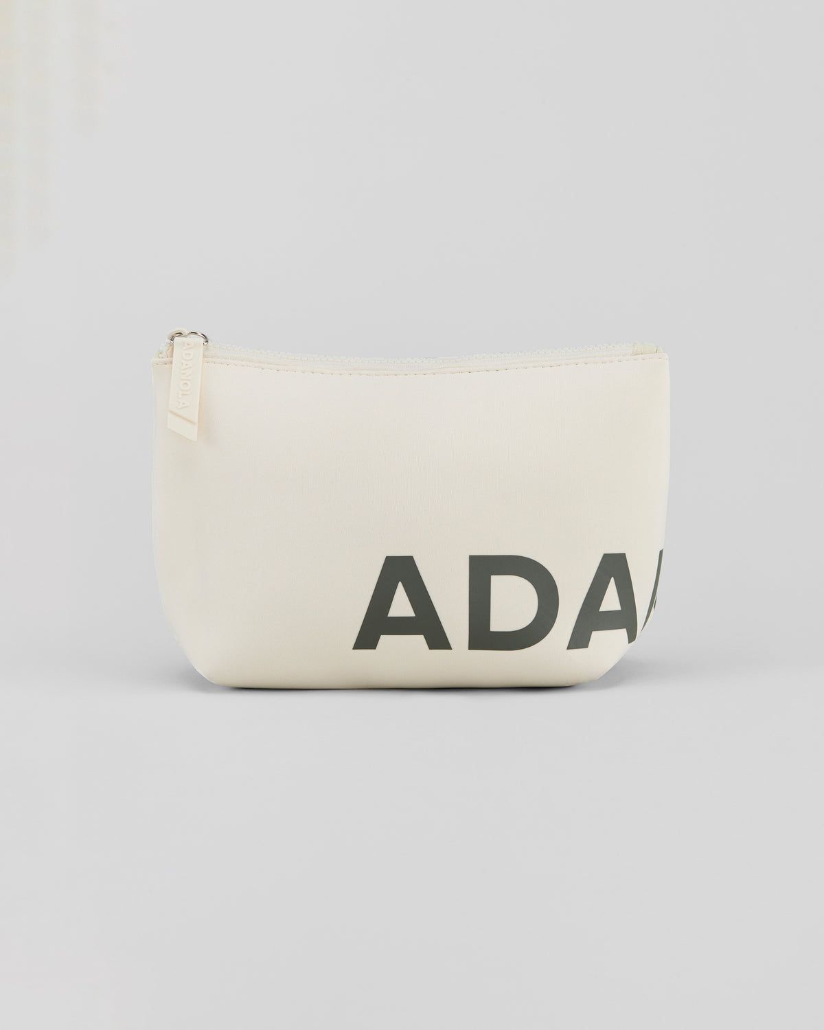White / Olive Green Adanola Travel Pouch | ETJGXC346